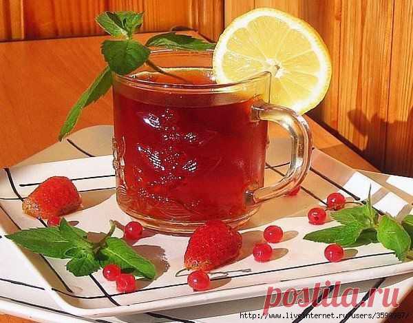 Рецепты вкусного чая