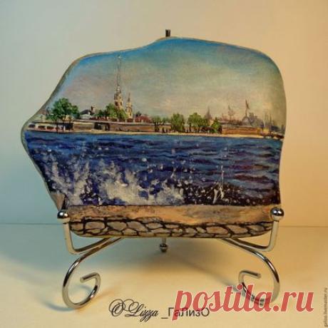 Купить Картина на камне "Питер. Вид на Петропавловскую крепость" . Художник Галецкая О.Lizza.
Ярмарка Мастеров: www.livemaster.ru/galizo
Instagram: o.lizza_galizo