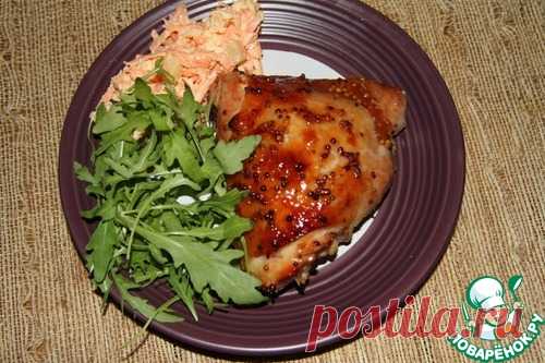 Горчично-абрикосовая курица от Марты Стюарт – кулинарный рецепт