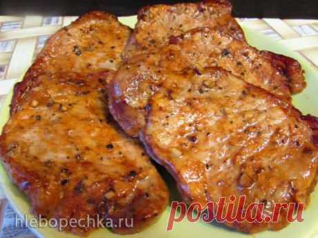 Сочные свиные стейки из корейки (без отбивания, в духовке) - ХЛЕБОПЕЧКА.РУ - рецепты, отзывы, инструкции, обзоры