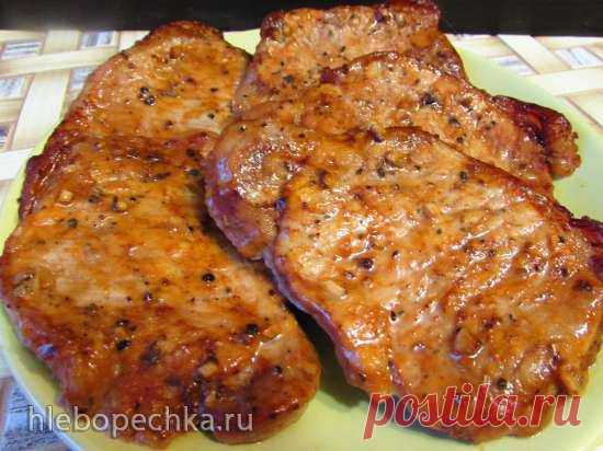 Сочные свиные стейки из корейки (без отбивания, в духовке) - ХЛЕБОПЕЧКА.РУ - рецепты, отзывы, инструкции, обзоры