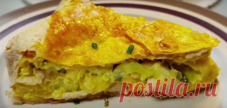 Потрясающе вкусный пирог без возни с тестом. Вам 100% понравится Представляем вам рецепт вкусного пирога , который легко готовится и без возни с тестом. Для начинки в таком пироге можно использовать любое мясо, овощи или сыр. И даже делать его сладким. Пирог понрав…