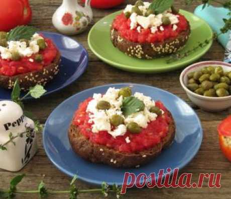 Постигая искусство кулинарии... : &quot;Дакос&quot; - популярная критская закуска (Dakos, Ντάκος)