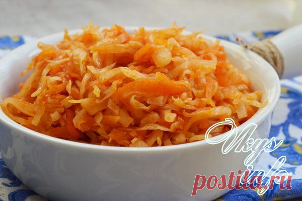 Классический рецепт невероятно вкусной тушеной капусты