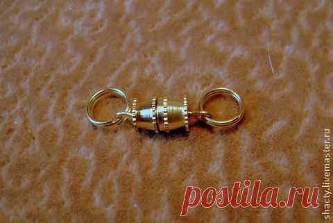 Американский жгут с вплетением каменных сколов