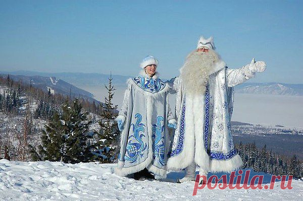 Вот она -  дивная русская сказка "МОРОЗКО"...