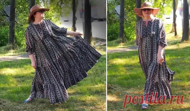 (1) Кантри стиль для дамочек XL. Сшила это платье и помогу вам. Можно обойтись без примерок - Сам себе мастер - медиаплатформа МирТесен