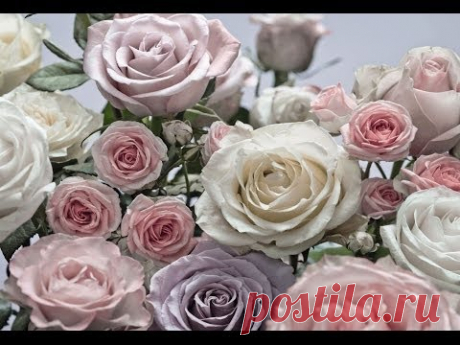 Винтажные Розы в стиле  Шебби Шик