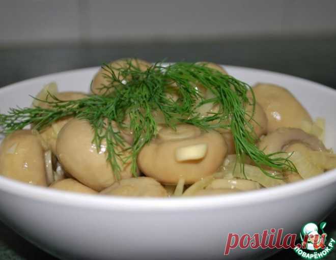 Маринованные грибы с имбирем – кулинарный рецепт