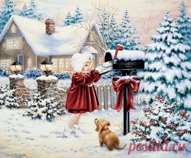 Ретро Рождество / Декупаж / Картинки для декупажа