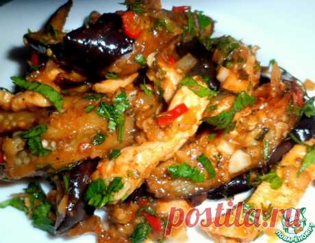 Баклажаны с куриной грудкой по-китайски – кулинарный рецепт