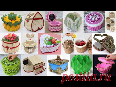 20 Best Collection Storage jewelry box from different materials