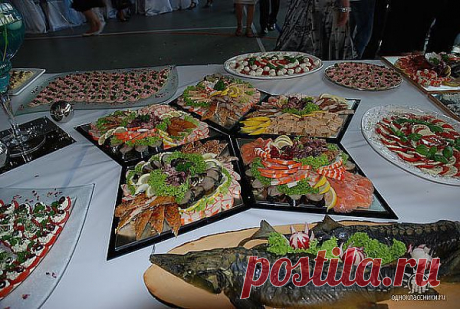 Рыбная нарезка Морская звезда