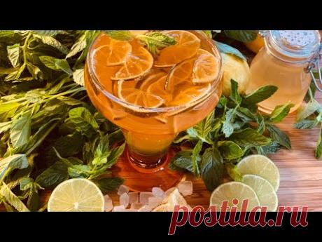 МЯТНОЕ ВАРЕНЬЕ или мятный сироп? Тогда ЛАЙМОВО-МЯТНОЕ ВАРЕНЬЕ! Называйте как хотите! - ОЧЕНЬ ВКУСНО! Здравствуйте, мои дорогие друзья! Сегодня расскажу вам о мятном варенье, которое я варила. Мне очень нравится сочетание мяты и лимона. Это сочетание вкусов в мятном варенье мне очень понравилось. Поэтому я решила приготовить его сама. Начала я с того, что взяла несколько веточек мяты. Я их мелко нарезала и залила кипятком. Оставила на некоторое время. Пока мята настаивалась, я сделала сироп из …