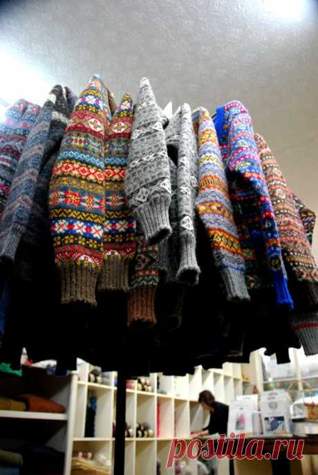 Вязание. Техника Fair Isle-шетландский жаккард
