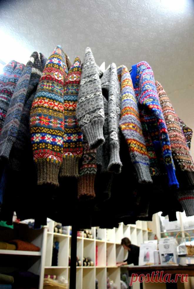 Вязание. Техника Fair Isle-шетландский жаккард