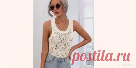 Готовимся к лету! Топы, футболки, маечки из модных журналов. | Вязание с Галиной и не только. | Дзен