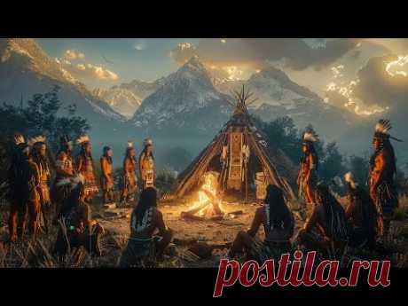 Prehistoric Shaman - Shamanic Meditation Music - Shaman Drum Journey & Gong For Deep Trance