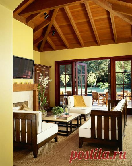 Цвет стен в гостиной - как выбрать, 100 фото-идей интерьера гостиной