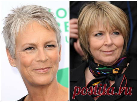 Короткие стрижки без укладки для женщин после 50 лет фото | Женский сайт "Femme Today"