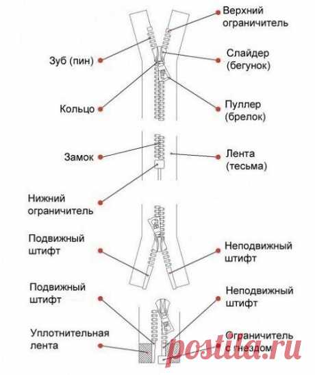 ​Разновидности и типы застежек-молний Разновидности и типы застежек-молнийМолнии являются удобной и практичной застежкой практически для всех видов одежды: курток и ветровок, пальто, брюк, юбок, комбинезонов, а так же галантерейных изделий - сумок, кошельков.Молнии бывают разных типов: "спираль", "трактор", "полупотайные" и...