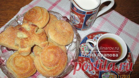 Печенье домашнее на сметане, рецепт пошаговый от Лиги Кулинаров. Рецепт печенья домашнего на сметане, рецепты Лиги Кулинаров.