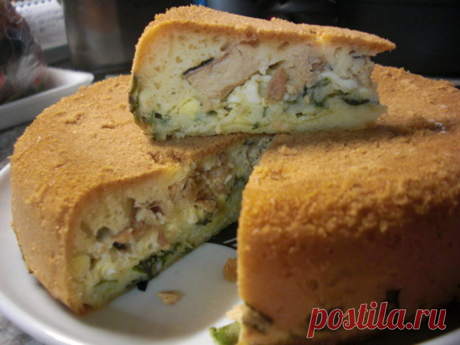 Рыбный пирог из консервов - 7 рецептов