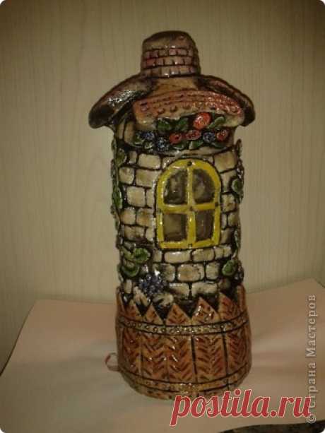 Бутылки-домики