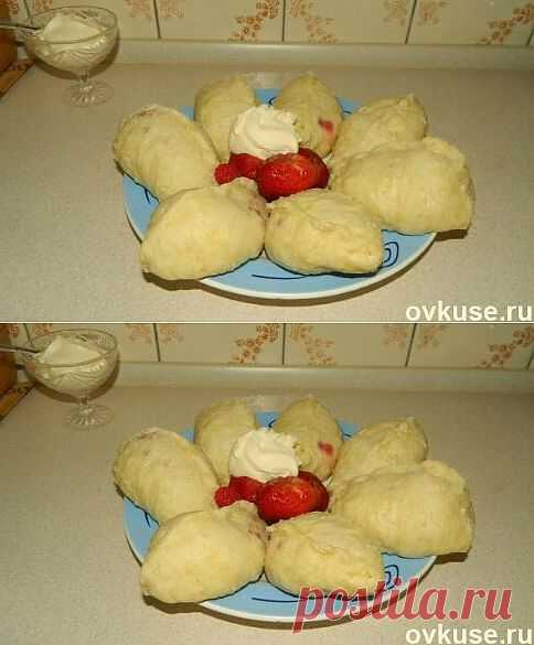 Вареники на пару с ягодной начинкой..