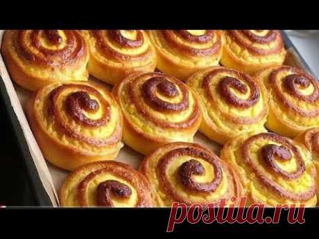 БЕСПОДОБНО ВКУСНЫЕ БУЛОЧКИ К ЧАЮ. ЭТОТ РЕЦЕПТ БЕСПОДОБЕН. ГОТОВЛЮ ДЕТЯМ К ЧЕРЕЗ ДЕНЬ.