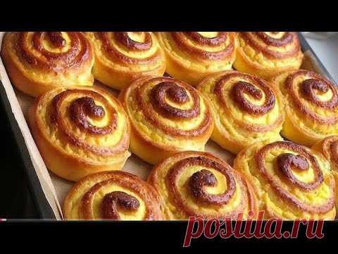 БЕСПОДОБНО ВКУСНЫЕ БУЛОЧКИ К ЧАЮ. ЭТОТ РЕЦЕПТ БЕСПОДОБЕН. ГОТОВЛЮ ДЕТЯМ К ЧЕРЕЗ ДЕНЬ.