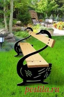 Креативная скамейка
