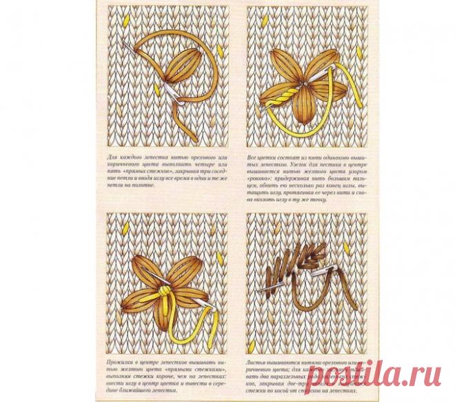 Вышивать на трикотаже очень просто!