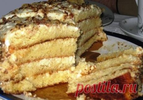 Торт «Аленка» на сгущенке | Вкусные рецепты