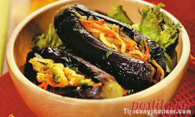 Фаршированные баклажаны по-гречески - Простые рецепты Овкусе.ру