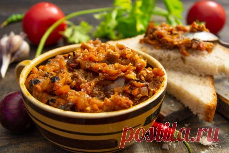 Паштет из баклажанов с грецкими орехами. Пошаговый рецепт с фото — Ботаничка