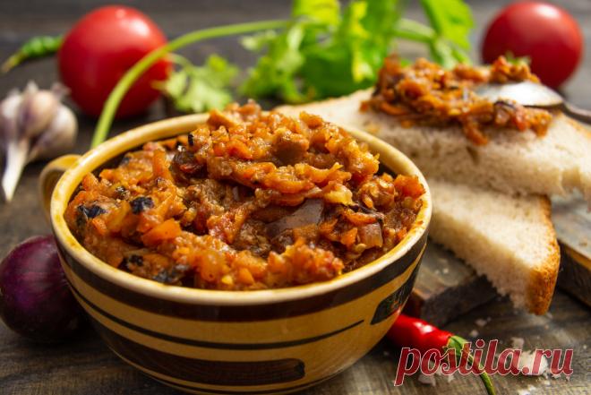 Паштет из баклажанов с грецкими орехами. Пошаговый рецепт с фото — Ботаничка