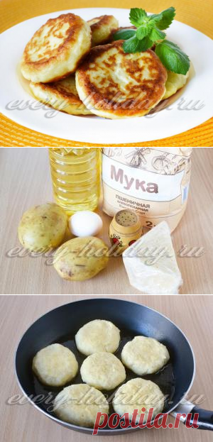 Картофельные котлеты, рецепт с фото пошагово