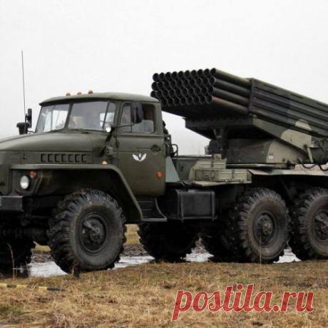 Внук &quot;Катюши&quot;- реактивная система залпового огня &quot;Град&quot;