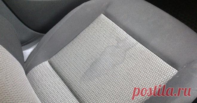 Как вывести пятна в салоне автомобиля