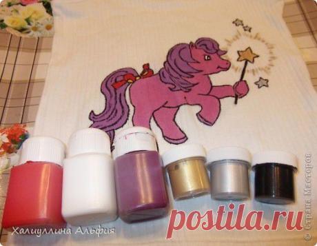 (+1) тема - МК по рисованию акриловыми красками на ткани | Очумелые ручки