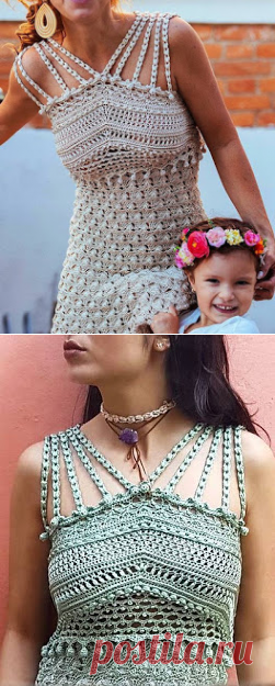 Tina's handicraft : crochet dress
