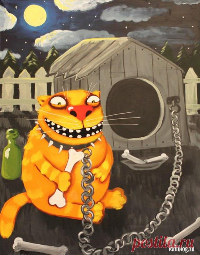 Картины Васи Ложкина. Часть - 5 (35 картинок)