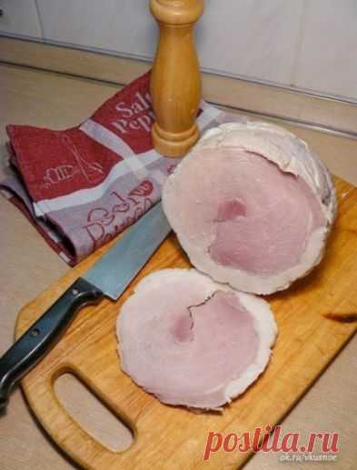 Ветчина очень вкусная в домашних условиях.