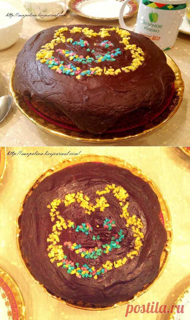 Солнечная - Мишин торт, шоколадный :)