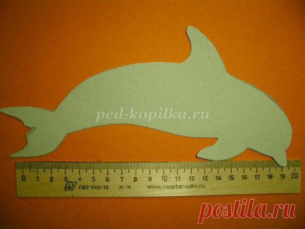 Как нарисовать дельфина поэтапно с фото