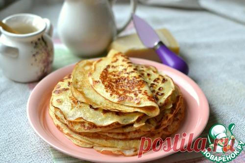 Картофельно-сырные блины