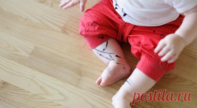 Как отстирать маркер с одежды