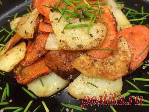 ЖАРЕНЫЙ КАРТОФЕЛЬ. НЕОЖИДАННЫЙ | 4vkusa.ru