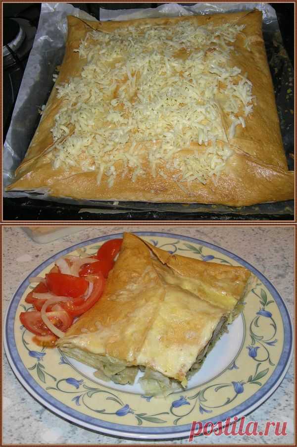 Курица в лаваше от Гаяне - до невозможности просто и на удивление вкусено!